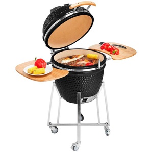 Keramikgrill BUSCHBECK Kamado Grills Gr. B/H/T: 130cm x 121cm x 72cm, schwarz BxTxH: 130x72x121 cm