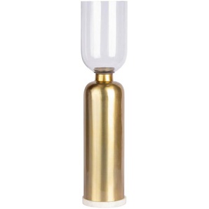 Kerzenhalter, Gold, Metall, Glas, Stein, 72.5 cm, Dekoration, Kerzen & Zubehör, Kerzenhalter