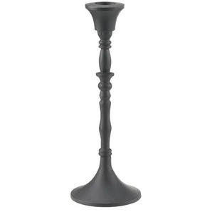 Kerzenhalter - schwarz - Aluminium - 22 cm - [8.0] | Möbel Kraft