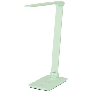 KHG LED-Tischleuchte, grün mit Qi-Charger - grün - Materialmix - 32,5 cm - 37 cm - 11 cm | Möbel Kraft