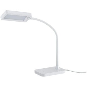 KHG LED-Tischleuchte, weiß ¦ weiß ¦ Maße (cm): B: 16 H: 40 T: 10