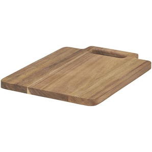 KHG Tablett eckig, klein - holzfarben - Holz - 22,5 cm - 1,5 cm | Möbel Kraft