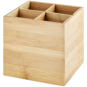 KHG Utensilien-Box - holzfarben - Materialmix - 16 cm - 16 cm | Möbel Kraft