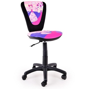 Nowy Styl - Kinder Mädchen Drehstuhl Büro Sitz Schreibtisch Spielzimmer Stuhl Prinzessin Motiv pink