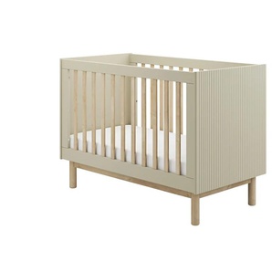 Kinderbett  Miloo - beige - Materialmix - 66 cm - 87,4 cm | Möbel Kraft