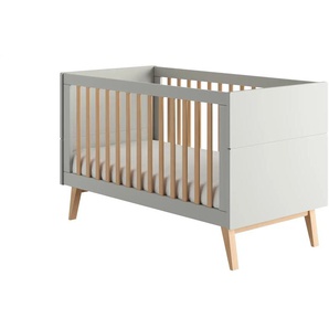 Kinderbett  Swing - grau - Materialmix - 76 cm - 89,5 cm | Möbel Kraft