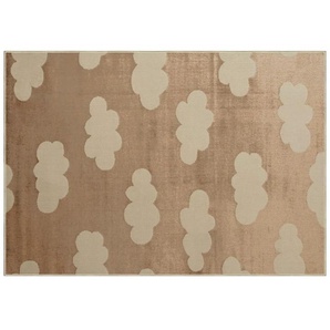 KJUT Webteppich  Clouds ¦ beige ¦ Synthetische Fasern ¦ Maße (cm): B: 133