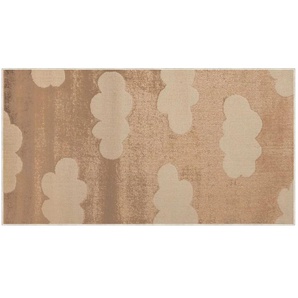 KJUT Webteppich  Clouds ¦ beige ¦ Synthetische Fasern ¦ Maße (cm): B: 80