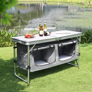 Klappbarer Campingtisch Wasco aus Aluminium