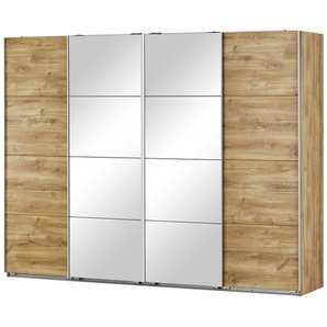 Kleiderschrank, 4-türig - holzfarben - Materialmix - 270 cm - 210 cm - 65 cm | Möbel Kraft