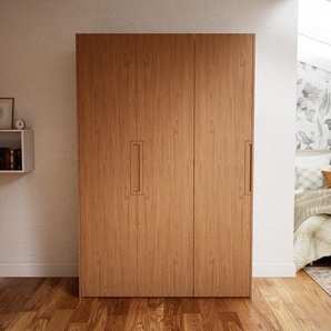 Kleiderschrank Eiche - Individueller Designer-Kleiderschrank - 154 x 232 x 62 cm, Selbst Designen, Böden/hohe Schublade/Schublade Glasfront/kompakt Schublade/Kleiderstange