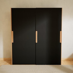 Kleiderschrank Eiche - Individueller Designer-Kleiderschrank - 204 x 232 x 71 cm, Selbst Designen, Böden/hohe Schublade/kompakt Schublade/Kleiderlift