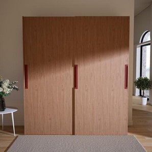 Kleiderschrank Eiche - Individueller Designer-Kleiderschrank - 204 x 232 x 71 cm, Selbst Designen, Böden/hohe Schublade/kompakt Schublade/Kleiderlift/Schuhauszug