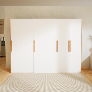 Kleiderschrank Eiche - Individueller Designer-Kleiderschrank - 304 x 232 x 71 cm, Selbst Designen, Böden/hohe Schublade/Kleiderlift/Hosenhalter/Kleiderstange