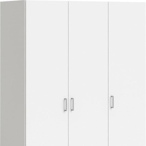 Kleiderschrank INOSIGN Space Drehtürenschrank, Aufbewahrung Kasten Schrank Stauraum, weiß, B:115,8cm H:175,4cm T:49,52cm, Spanplatte, Schränke, Kinderkleiderschrank, 1 Tür, Platzsparen, schmal, 40 cm Breite, 3 Einlegeböden