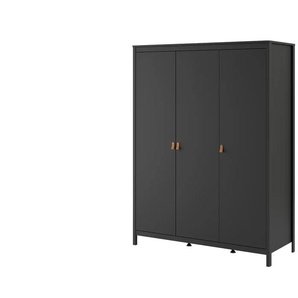 Kleiderschrank  Madron ¦ schwarz ¦ Maße (cm): B: 150 H: 199 T: 58