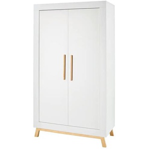 Kleiderschrank  Miami White ¦ weiß ¦ Maße (cm): B: 108 H: 194 T: 53