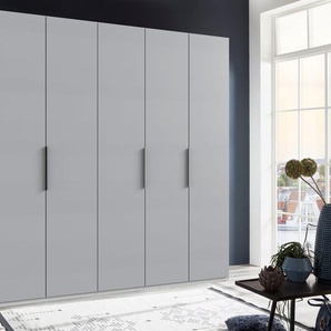 Kleiderschrank WIMEX Level by fresh to go Schränke Gr. B/H/T: 250cm x 236cm x 58cm, 5 St., weiß (weiß/light grey) ohne Schubladen