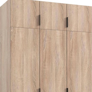 Kleiderschrank WIMEX Modena Schränke Gr. B/H/T: 120cm x 225cm x 54cm, braun (eiche sägera) Drehtüren-Schrankprogramm