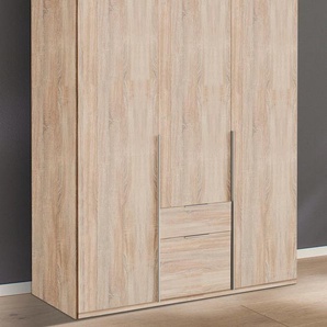 Kleiderschrank WIMEX New York Schränke Gr. B/H/T: 225cm x 208cm x 58cm, 5 St., braun (plankeneichefarben) wahlweise 208 oder 236cm hoch