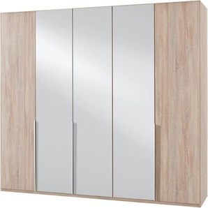 Kleiderschrank WIMEX New York Schränke Gr. B/H/T: 225cm x 234cm x 58cm, 5 St., braun (struktureichefarben hell)