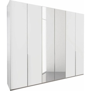 Kleiderschrank WIMEX New York Schränke Gr. B/H/T: 270cm x 208cm x 58cm, 6 St., weiß Drehtürenschrank Kleiderschrank Schränke INKLUSIVE Schubladeneinsatz und Einlegeböden