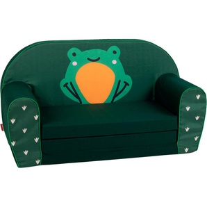 Knorrtoys® Sofa Green frog, für Kinder, Made in Europe