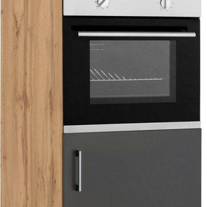 KOCHSTATION Backofen/Kühlumbauschrank KS-Colmar 60 cm breit, 165 cm hoch, für Einbaukühlschrank und Einbaubackofen