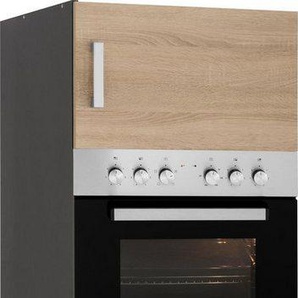 KOCHSTATION Backofen/Kühlumbauschrank KS-Gera Breite 60 cm