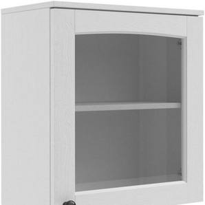 KOCHSTATION Hängeschrank KS-Osby (1-St) Kiefer massiv, Breite 50 cm, Tür mit Glaseinsatz