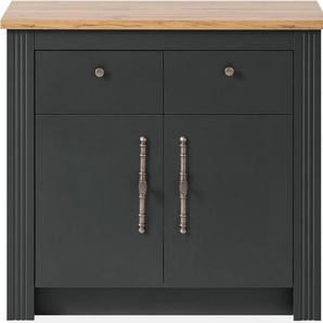 KOCHSTATION Unterschrank KS-Westminster im romantischen Landhausstil, Breite 100 cm, exclusiv by