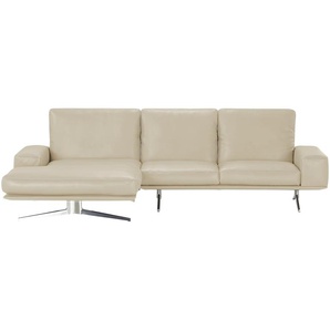 KOINOR Ecksofa  Hiero ¦ beige ¦ Maße (cm): B: 298 H: 80 T: 154