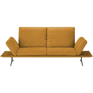 KOINOR Einzelsofa Francis - orange - Materialmix - 236 cm - 92 cm - 93 cm | Möbel Kraft