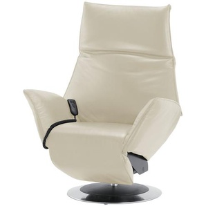 KOINOR Ledersessel Safira - creme - Materialmix - 92 cm - 121 cm - 92 cm | Möbel Kraft