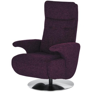 Kollektion Kraft Drehsessel Franzi-S - lila/violett - Materialmix - 73 cm - 113 cm - 83 cm | Möbel Kraft