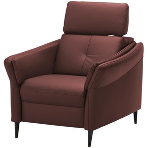 Kollektion Kraft Sessel  Cedrik - rot - Materialmix - 92 cm - 95 cm | Möbel Kraft