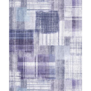 Komar Vliestapete, Blau, Weiß, Abstraktes, 200x250 cm, Fsc, Tapeten Shop, Vliestapeten