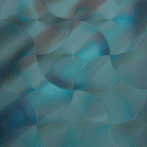 Komar Vliestapete Mystic Silver, (1 St), 200x250 cm (Breite x Höhe), Vliestapete, 100 cm Bahnbreite