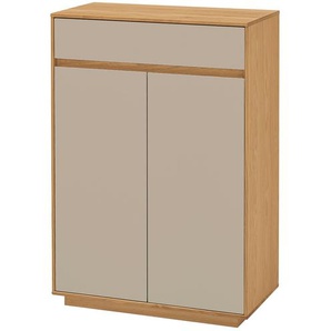 Schuhschrank - creme - Materialmix - 72 cm - 103 cm - 37 cm | Möbel Kraft