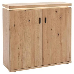 Xxxl Kommode, Eiche, Holzwerkstoff, Balkeneiche, furniert, massiv, 6 Fächer, 100x95x38 cm, Beimöbel erhältlich, stehend, Wohnzimmer, Kommoden & Sideboards, Kommoden