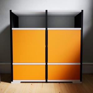 Kommode Gelb - Lowboard: Schubladen in Gelb & Türen in Gelb - Hochwertige Materialien - 79 x 81 x 34 cm, konfigurierbar
