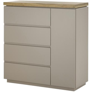 Sideboard - grau - Materialmix - 100 cm - 104 cm - 40 cm | Möbel Kraft