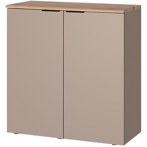 Kommode - grau - Materialmix - 100 cm - 108 cm - 43 cm | Möbel Kraft