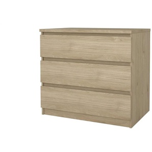 Kommode - holzfarben - Materialmix - 77 cm - 70,1 cm - 50 cm | Möbel Kraft