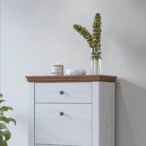 Kommode HOME AFFAIRE Evora Sideboards Gr. B/H/T: 71,3cm x 113cm x 42cm, abisko ash-lefkas eiche/abisko ash,, braun (abisko ash-lefkas eiche/abisko ash)