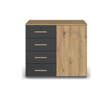 Kommode Moffat - holzfarben - Materialmix - 93 cm - 81 cm | Möbel Kraft