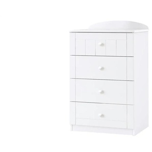 Kommode  Nordic White ¦ weiß ¦ Maße (cm): B: 60 H: 99 T: 45