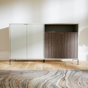Kommode Taupe - Design-Lowboard: Türen in Taupe - Hochwertige Materialien - 151 x 91 x 47 cm, Selbst zusammenstellen