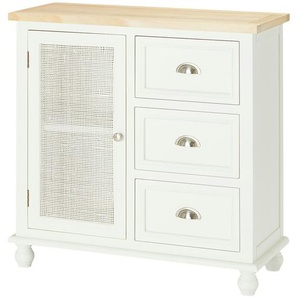 Sideboard  Xara ¦ weiß ¦ Maße (cm): B: 79,5 H: 79,5 T: 34