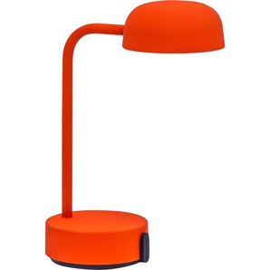 kooduu LED Tischleuchte Fokus Orange, LED fest integriert, Warmweiß, LED Dekolicht, Tischlampe